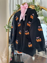 Load image into Gallery viewer, Pumpkin Cherry Cardigan-(kids/adult)