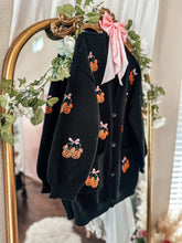 Load image into Gallery viewer, Pumpkin Cherry Cardigan-(kids/adult)