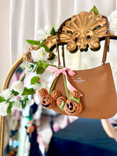 Load image into Gallery viewer, Pumpkin Cherry Keychain-ships mid to late July