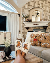 Load image into Gallery viewer, Gingerbread Slippers