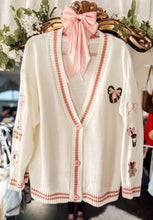 Load image into Gallery viewer, Pink Christmas Cardigan-ships MID/LATE NOVEMBER
