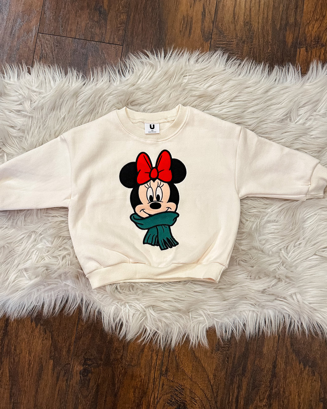INFANT Bow Christmas Romper/Crewneck