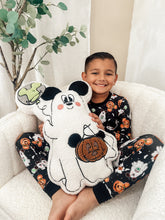 Load image into Gallery viewer, Boy Ghost Decorative Pillow -SHIPS early SEPT.
