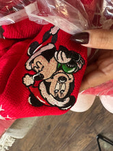 Load image into Gallery viewer, Kids Xmas Cardigan-(embroidery mistakes, less then perfect-please read description &amp; see photos)
