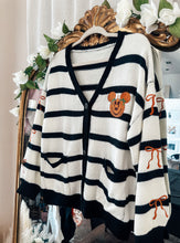 Load image into Gallery viewer, Pumpkin Girlie Cardigan-ships late Aug/early Sept.
