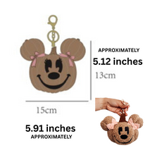 Load image into Gallery viewer, Girlie Mouse Keychain
