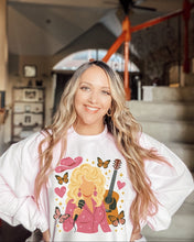 Load image into Gallery viewer, Dolly Pink Sweatshirt -adult/kid
